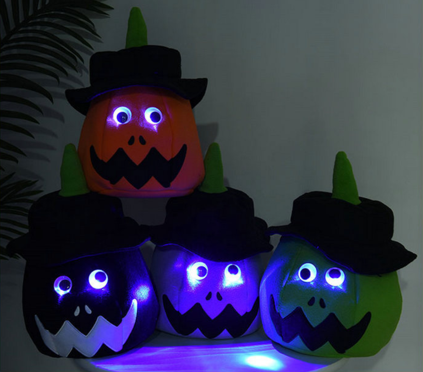 Battery Operated Halloween Bucket