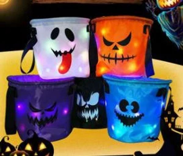 LED Halloween Bucket
