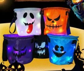 LED Halloween Bucket