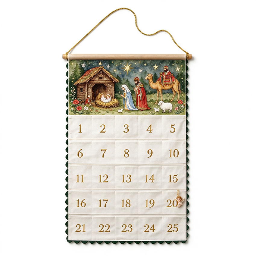 Fillable Advent Calendar