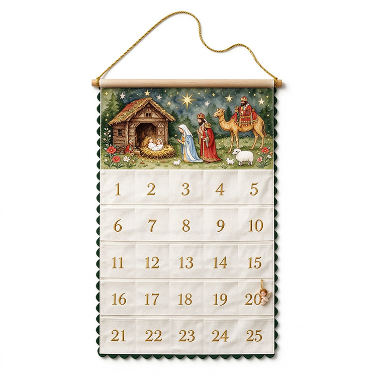 Fillable Advent Calendar