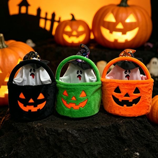 Led Collapsible Halloween Bucket
