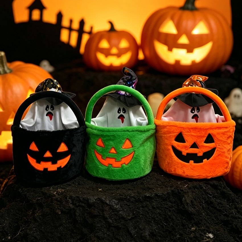 Led Collapsible Halloween Bucket