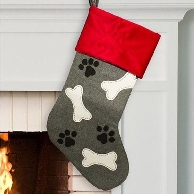 Dog Christmas Stocking With Name