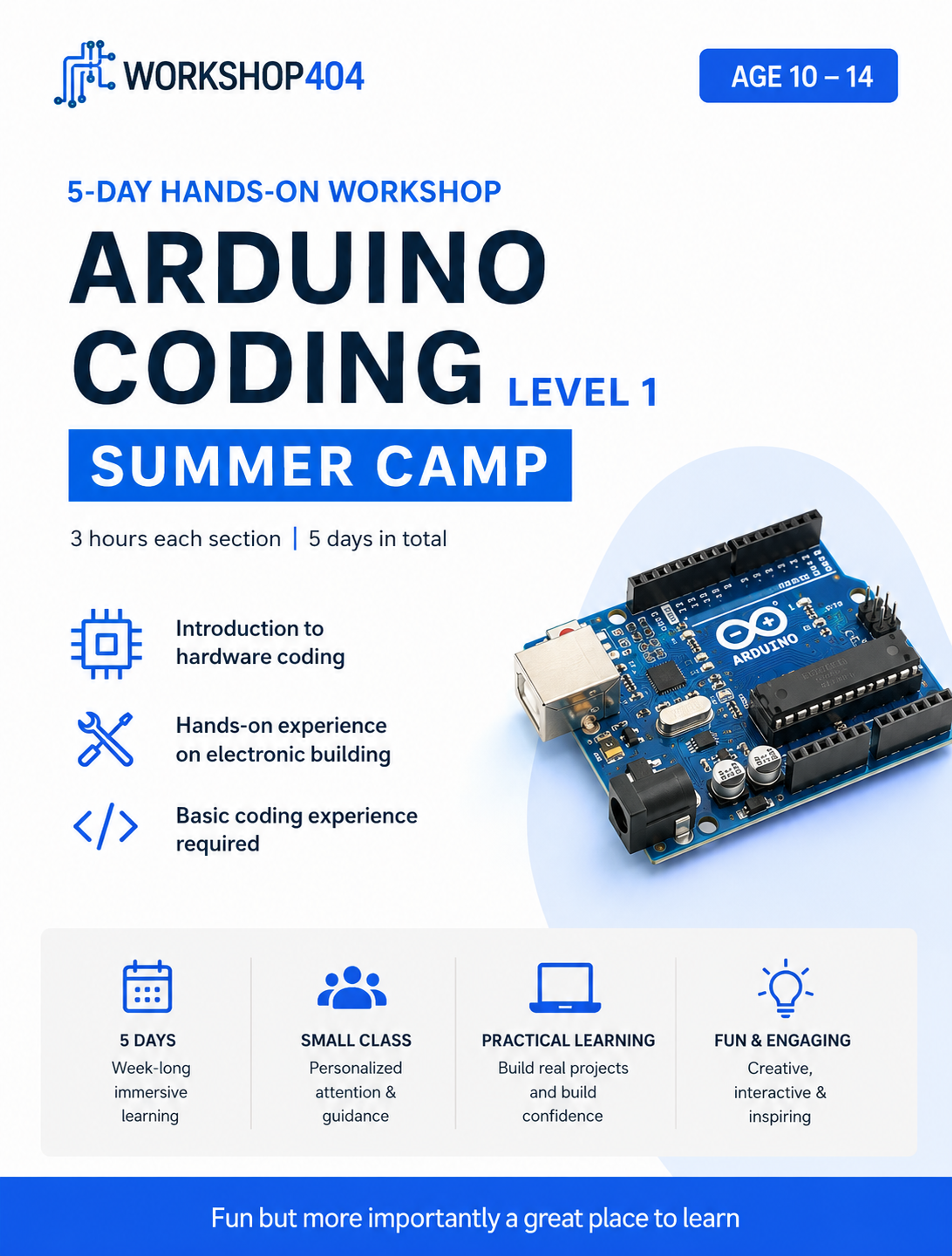 Learn Coding with Arduino Level 1