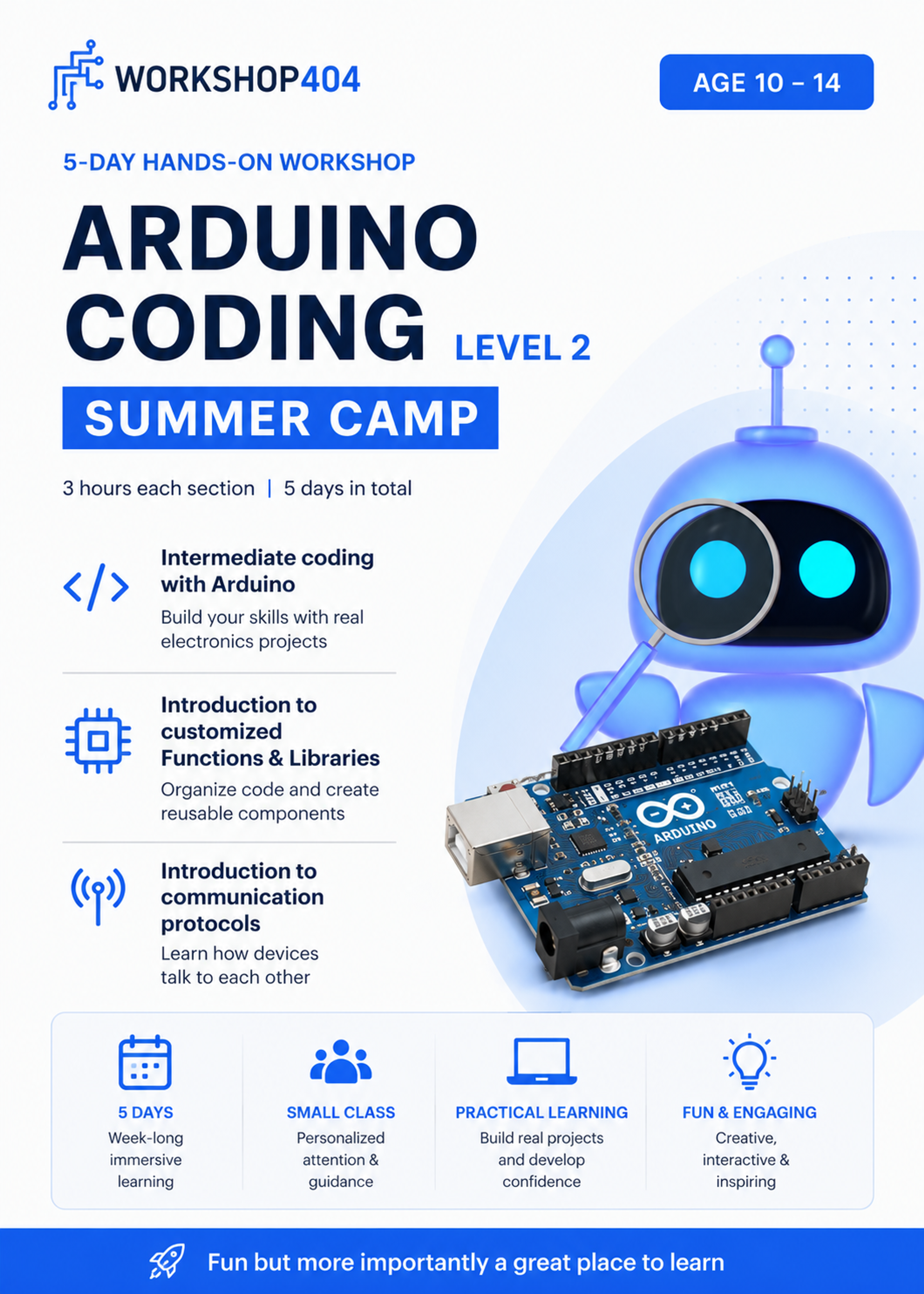 Learn Coding with Arduino Level 2