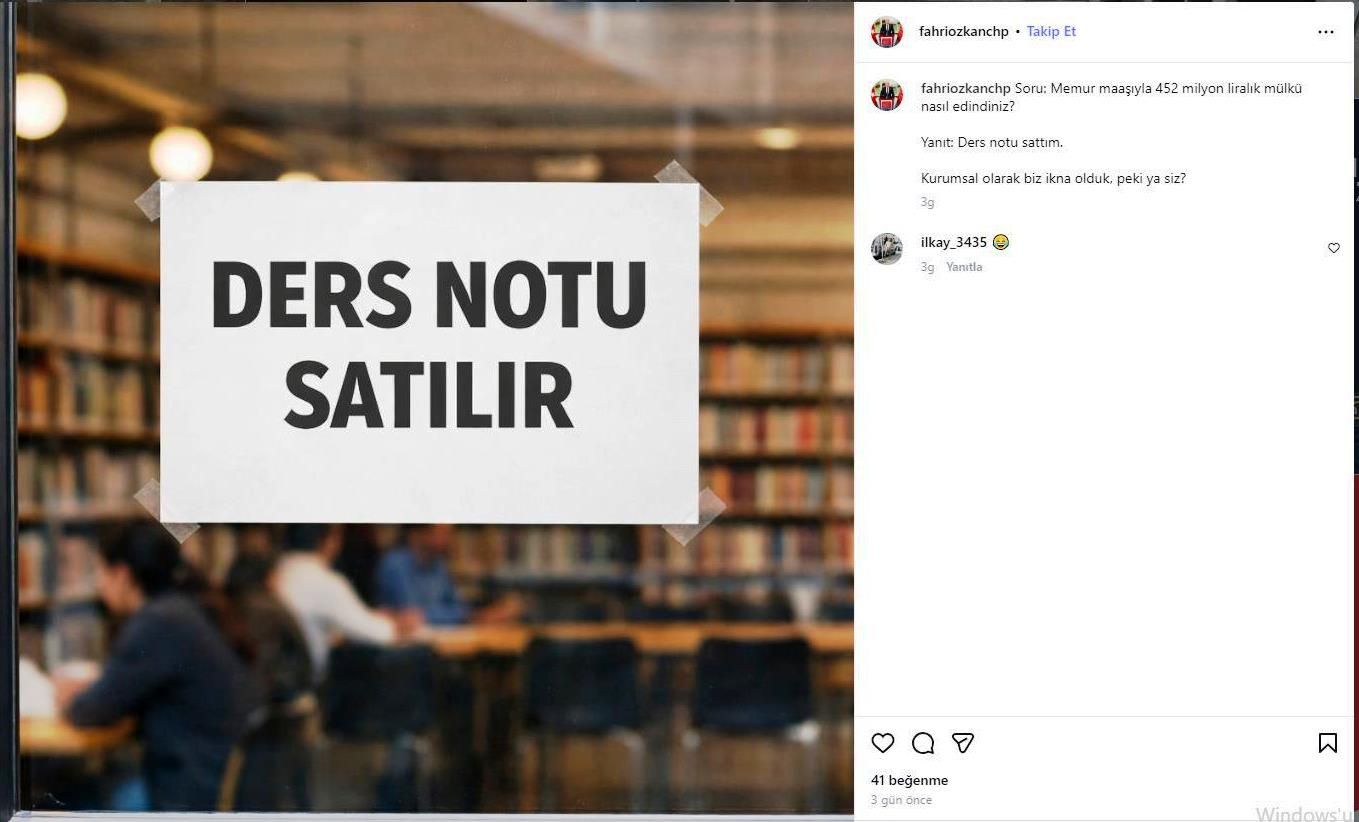 Fahri Özkan hakkında suç duyurusu!