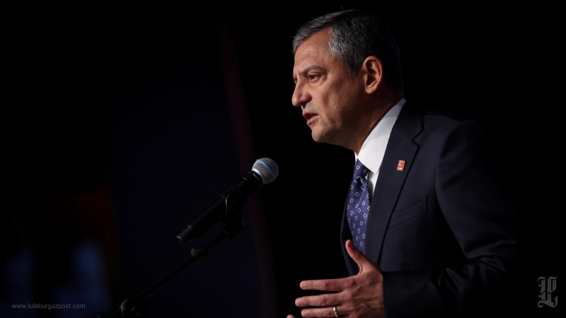 Özgür Özel: '160 tane kız çocuğu bombalarla öldürüldü, Batı sessiz!'