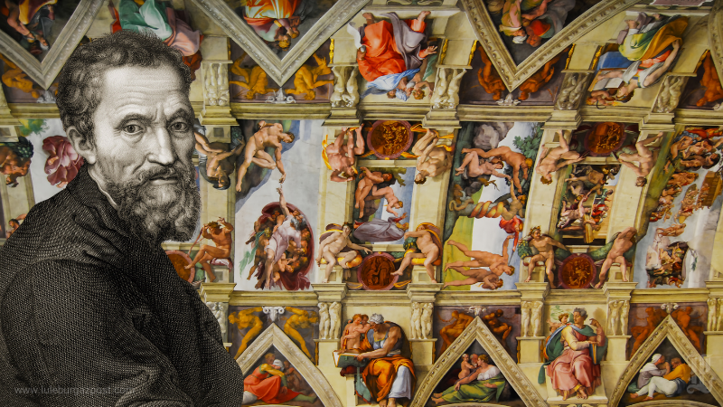 Tarihin en ünlü ressamlarından Michelangelo