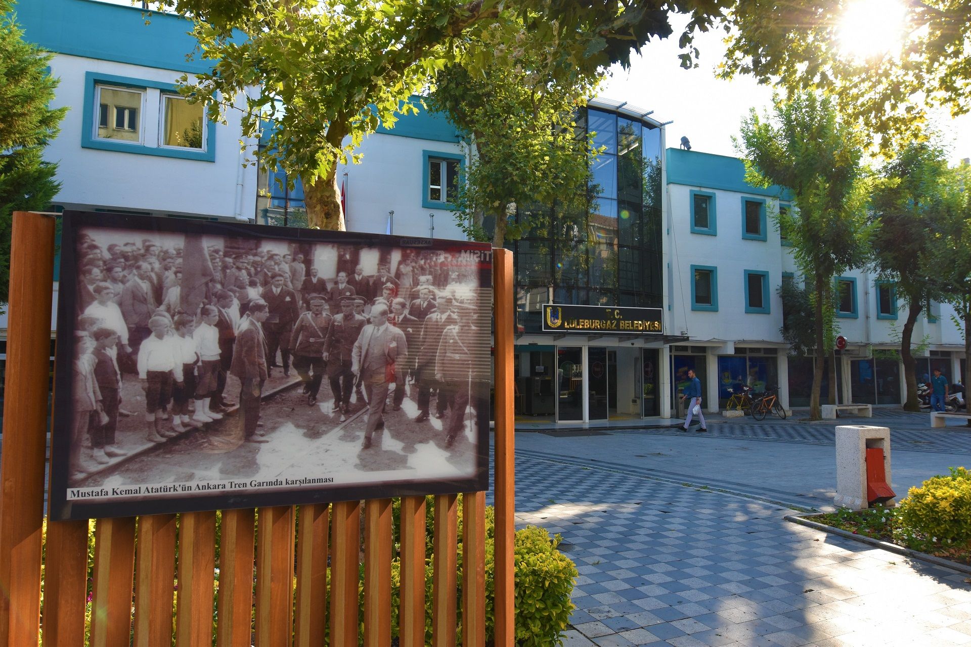 Lüleburgaz Belediye Binasının temeli atılıyor