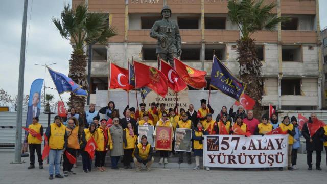 Tekirdağ’dan Conkbayırı’na yürüyorlar