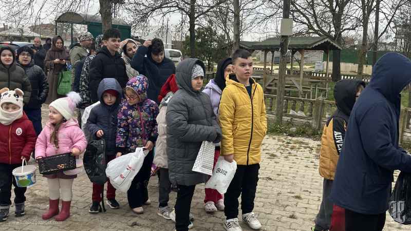 Çengelli’de ilk kez ‘Şeker Toplama Etkinliği’ düzenlendi