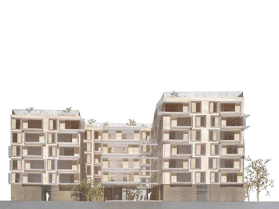 Emmanuel Saadi / logements zac boucicault