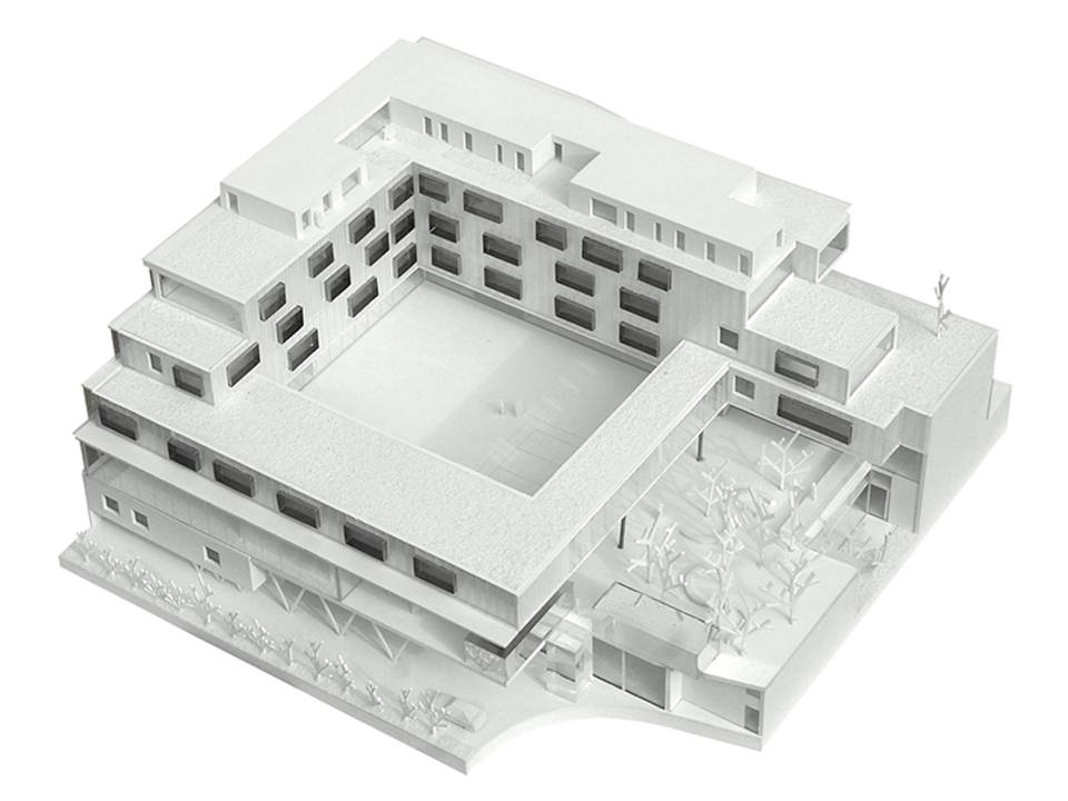 Hamonic & Masson / collège saussure