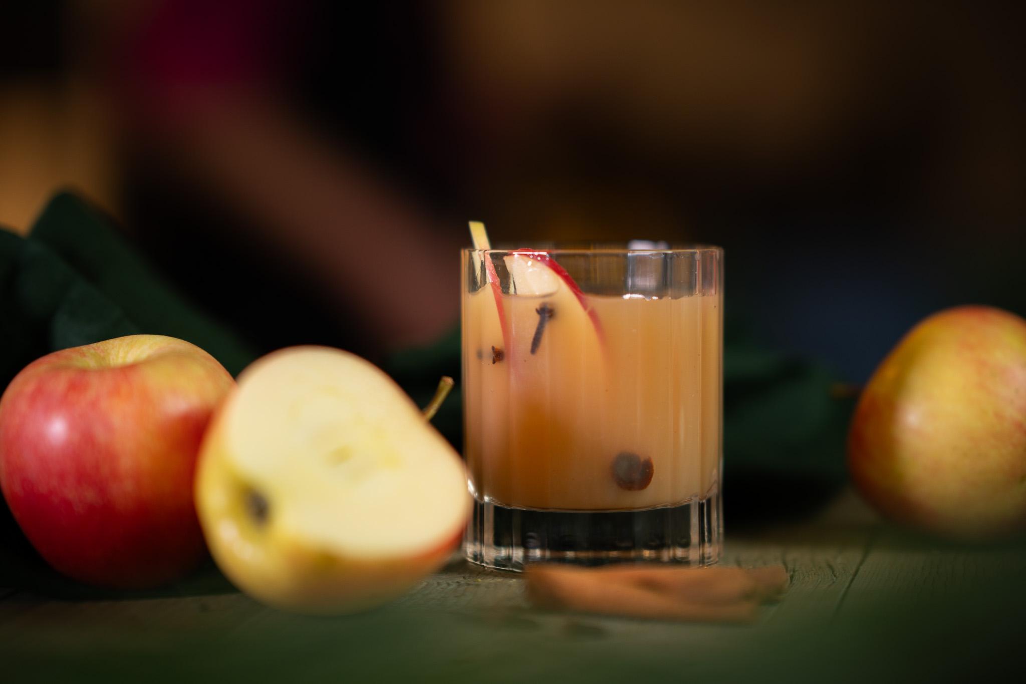 eplejuice brukt som juledrink