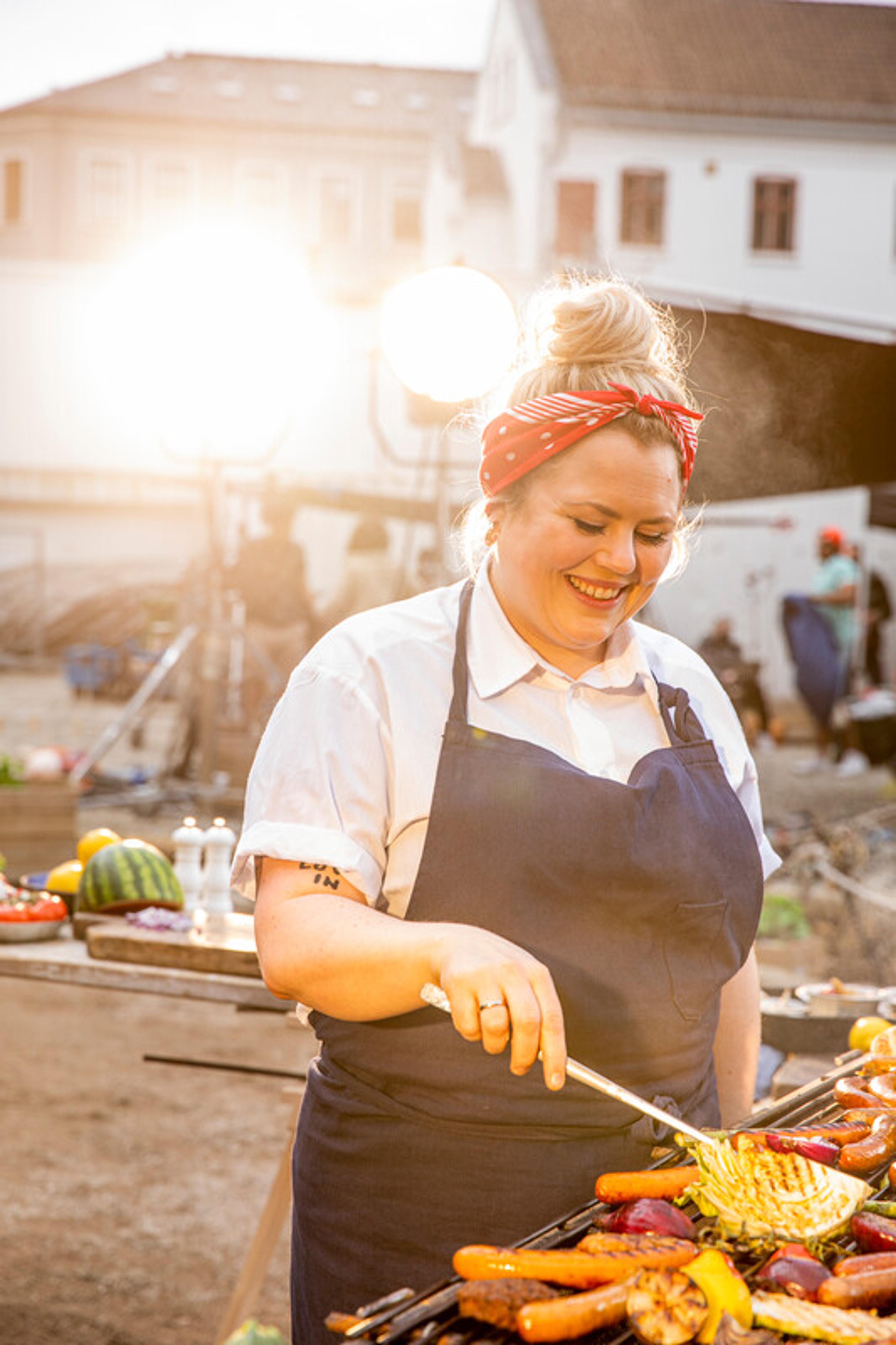 Reneé Fagerhøi griller
