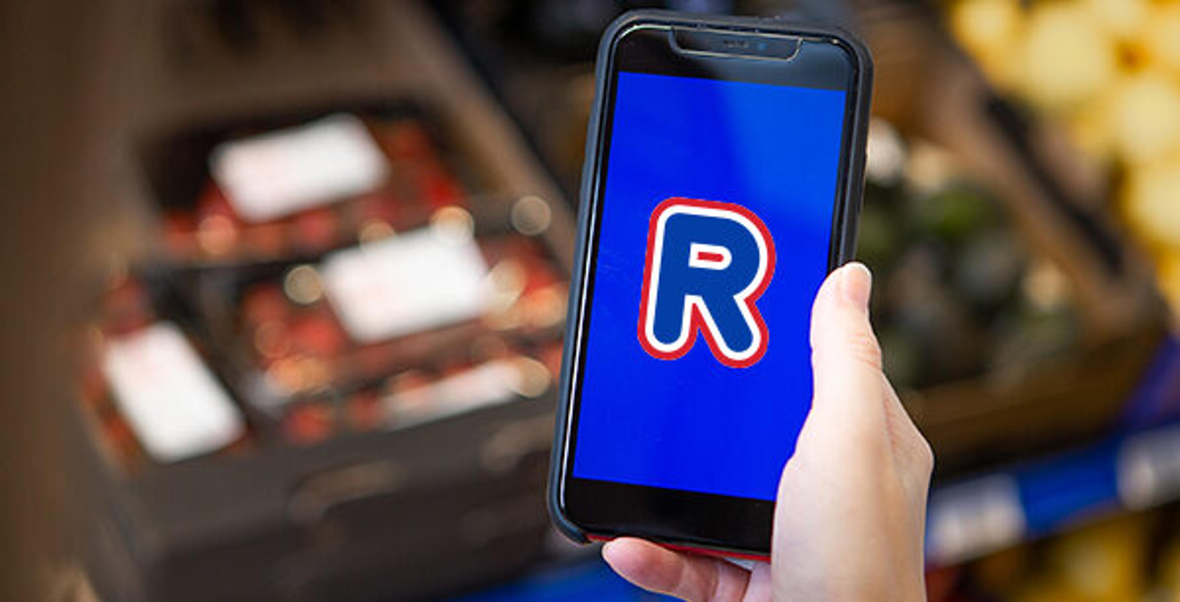 Mobil med REMA logo