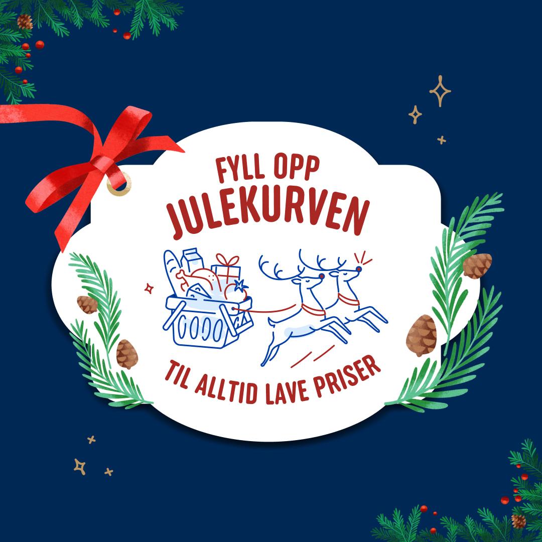 Fyll opp julekurven til alltid lave priser