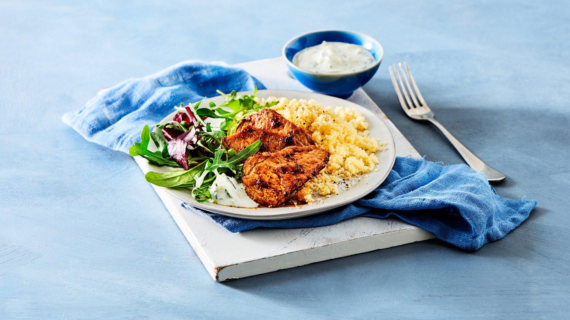 Svinefilet med couscous