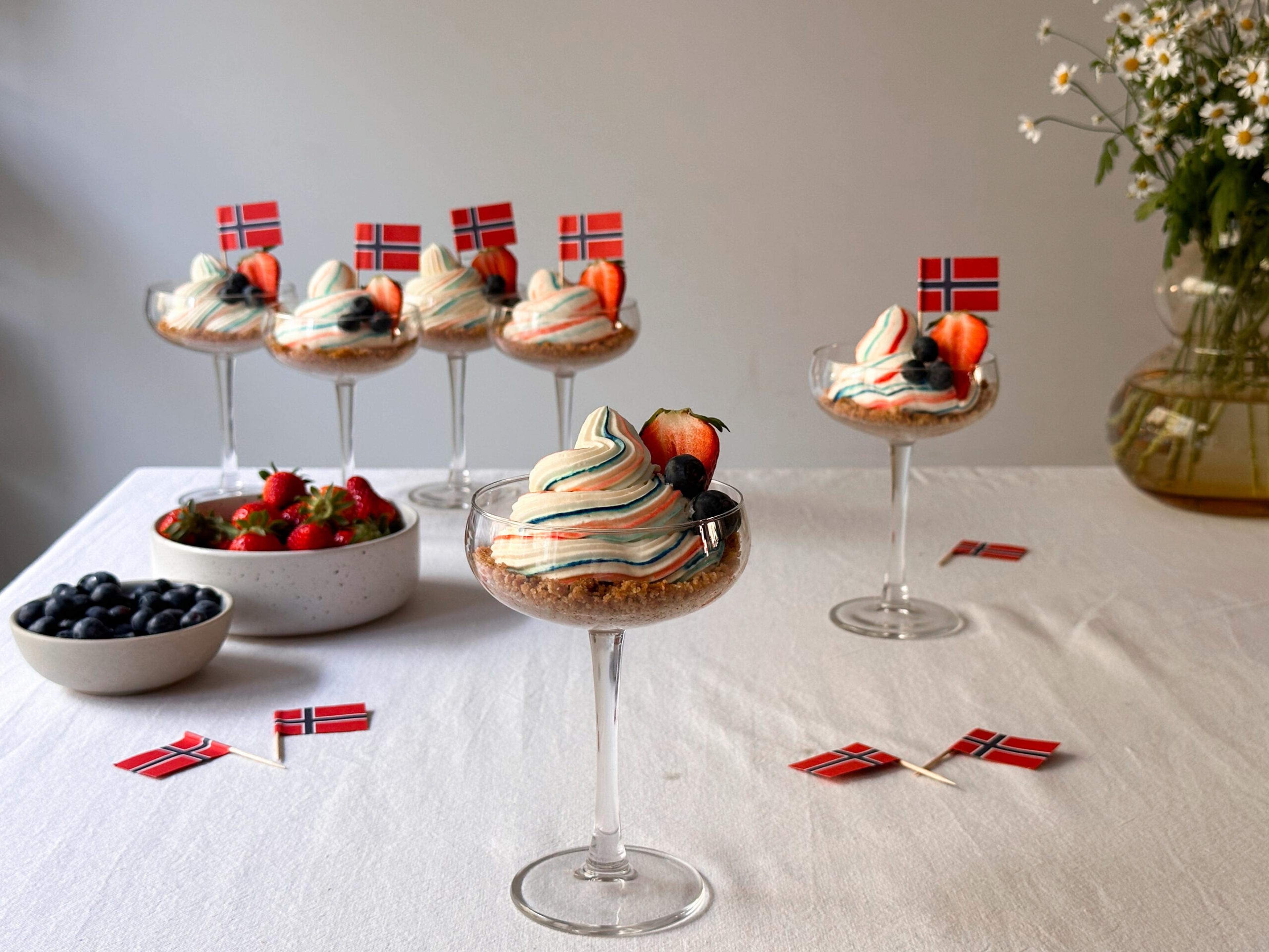 ostekake til 17 mai - matklubben trondheim