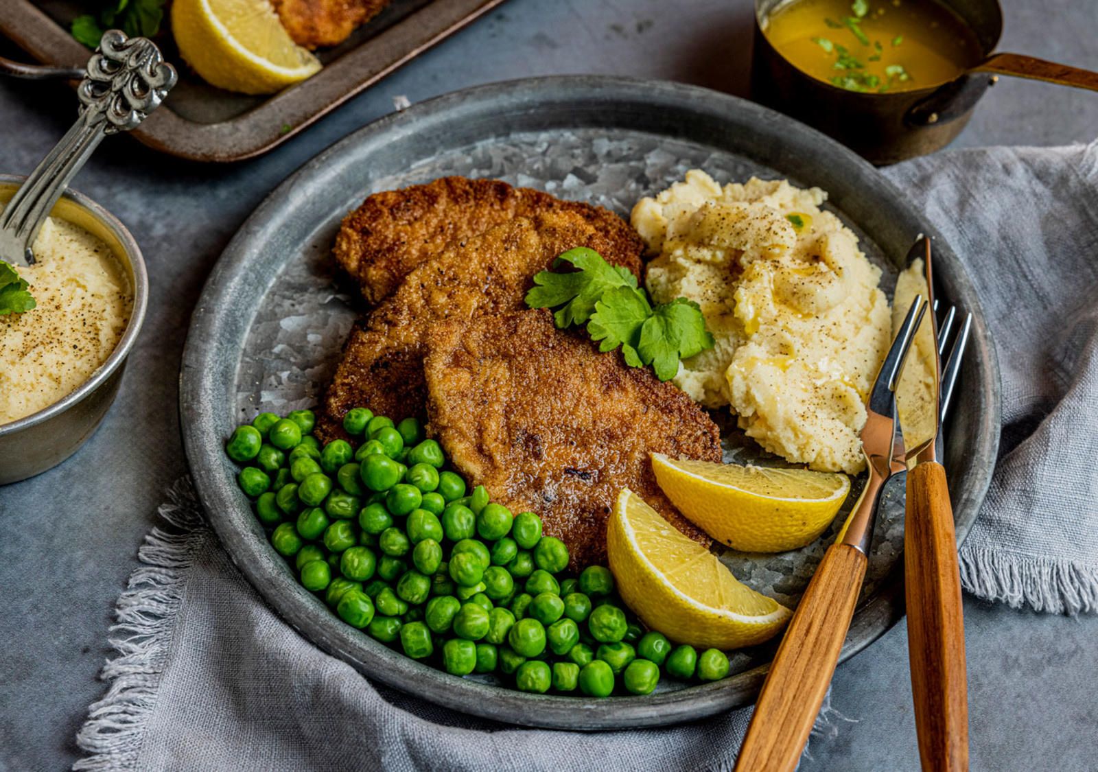 Schnitzel av svinekjøtt-image