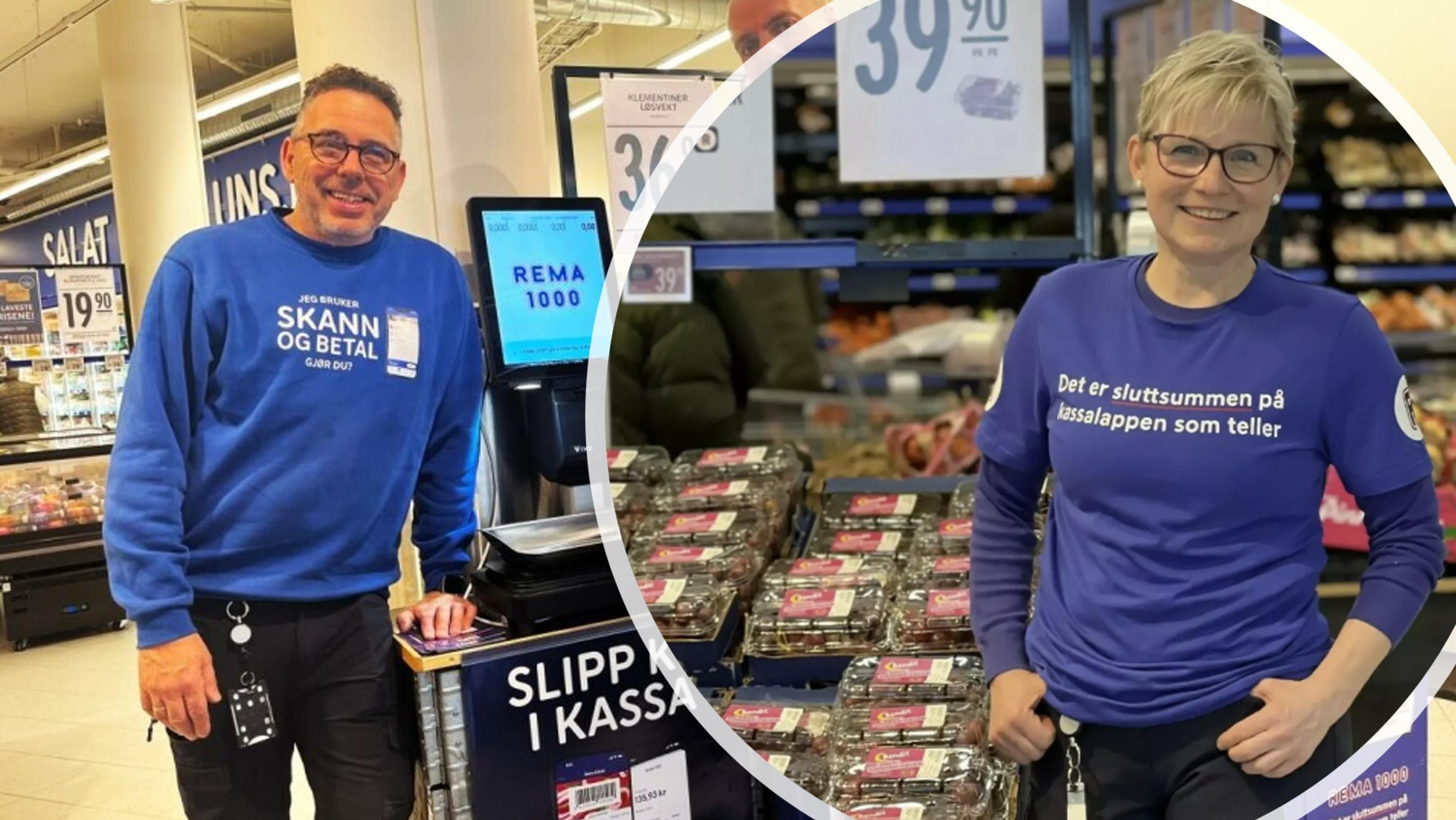 Roger og Anita - kjøpmenn hos REMA 1000