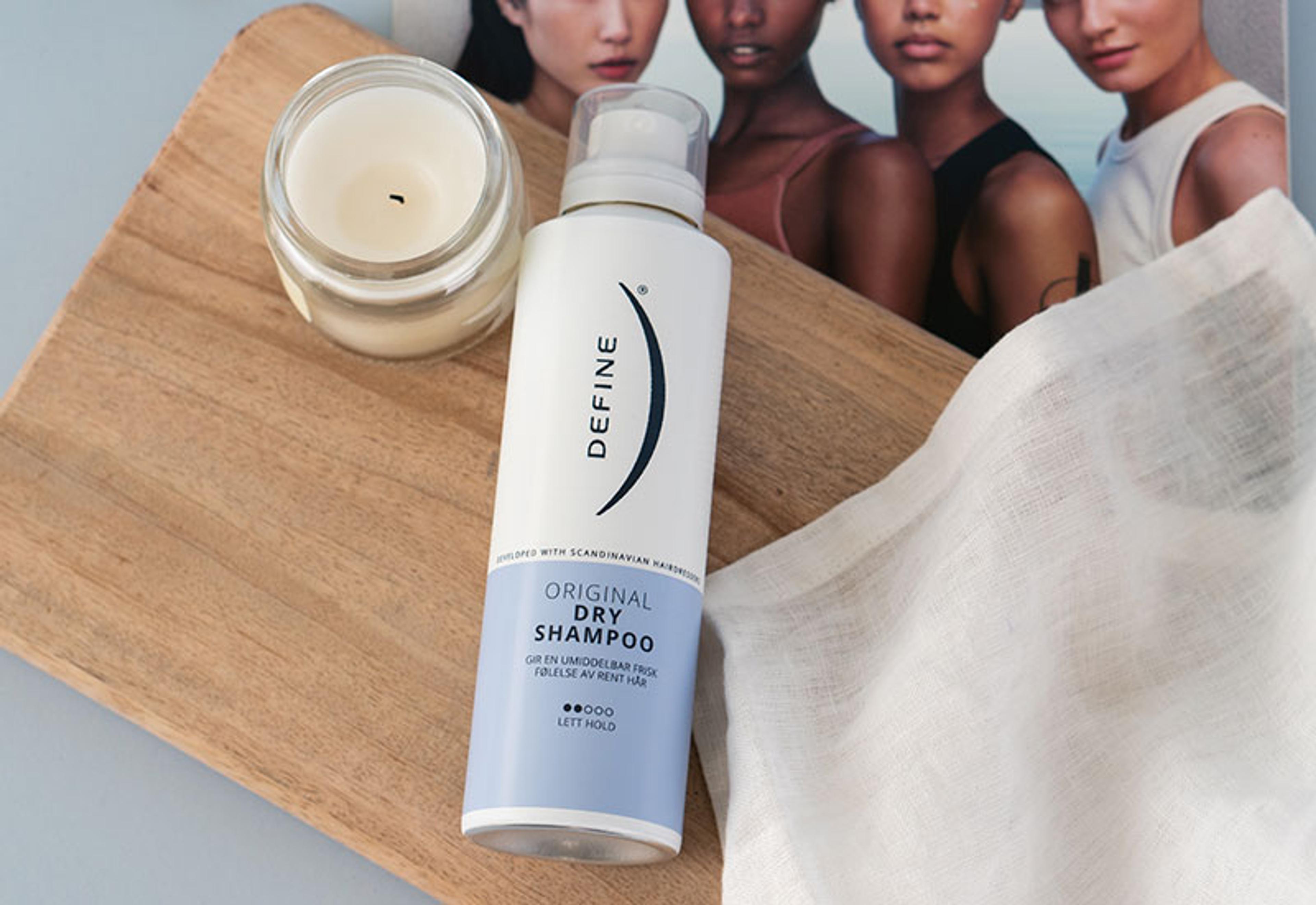 Define hårprodukter original dry shampoo