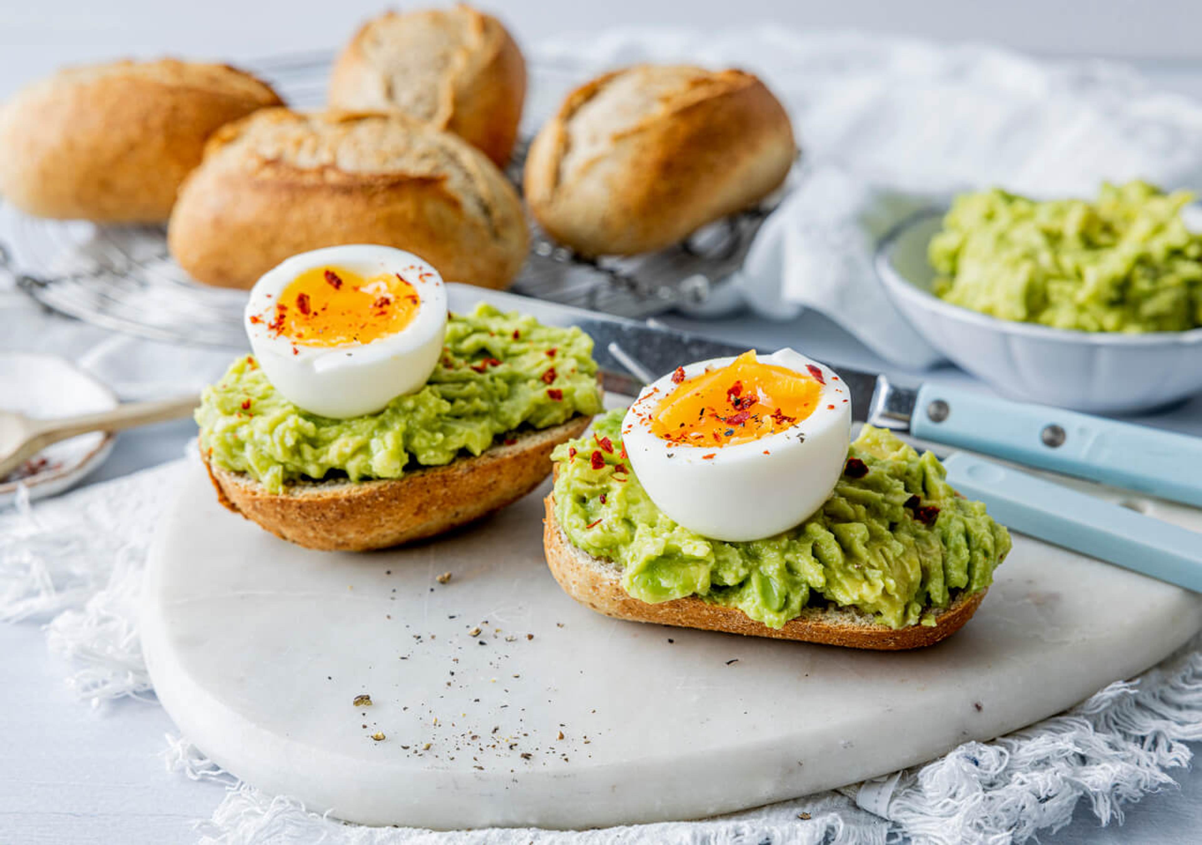 Smilende egg