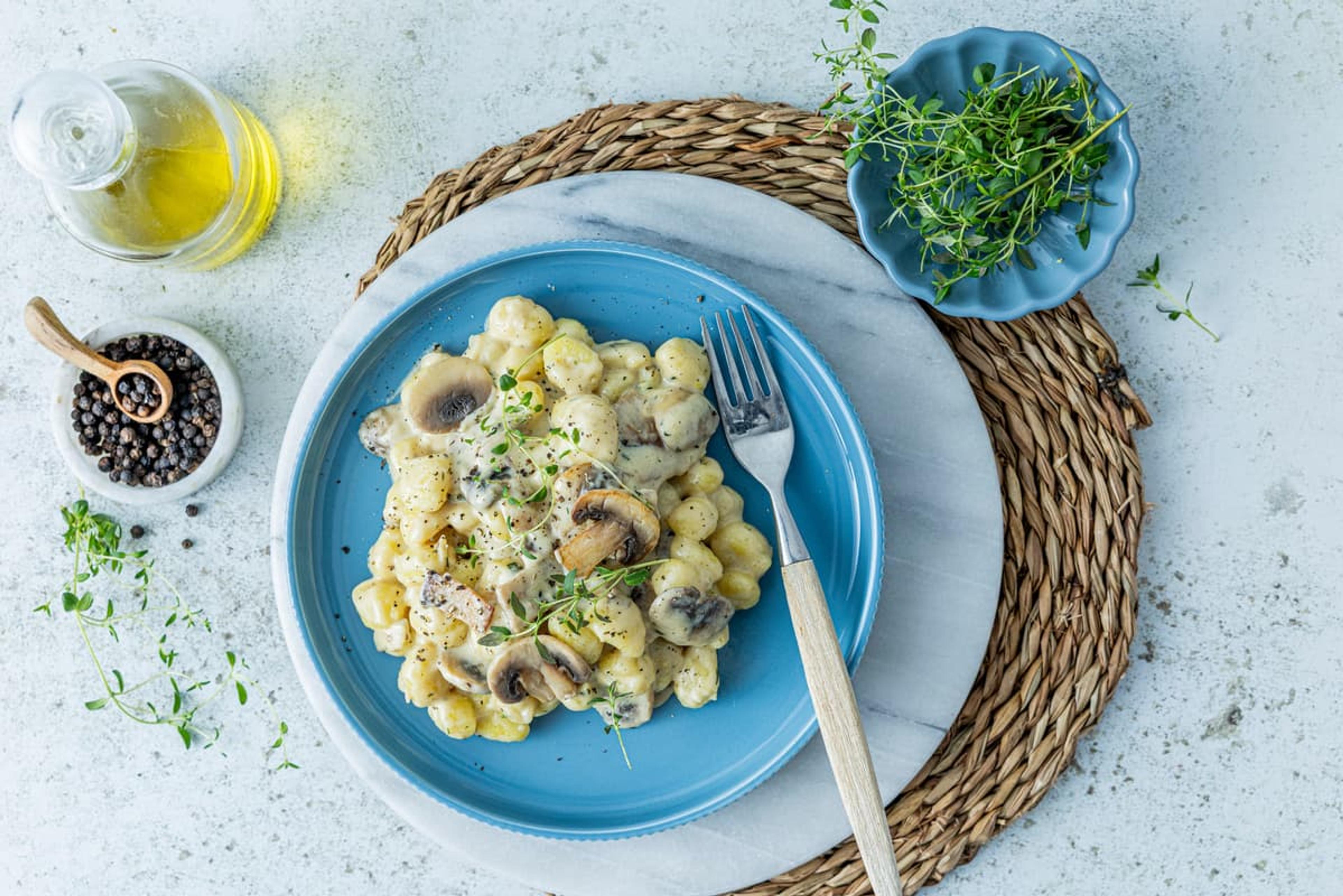 Gnocchi med sopp