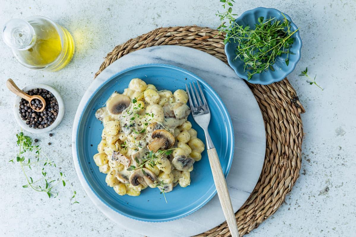 Gnocchi med sopp