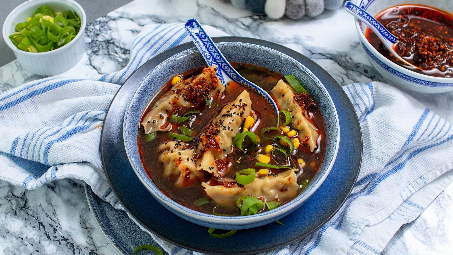 Dumpling suppe av August og Martin