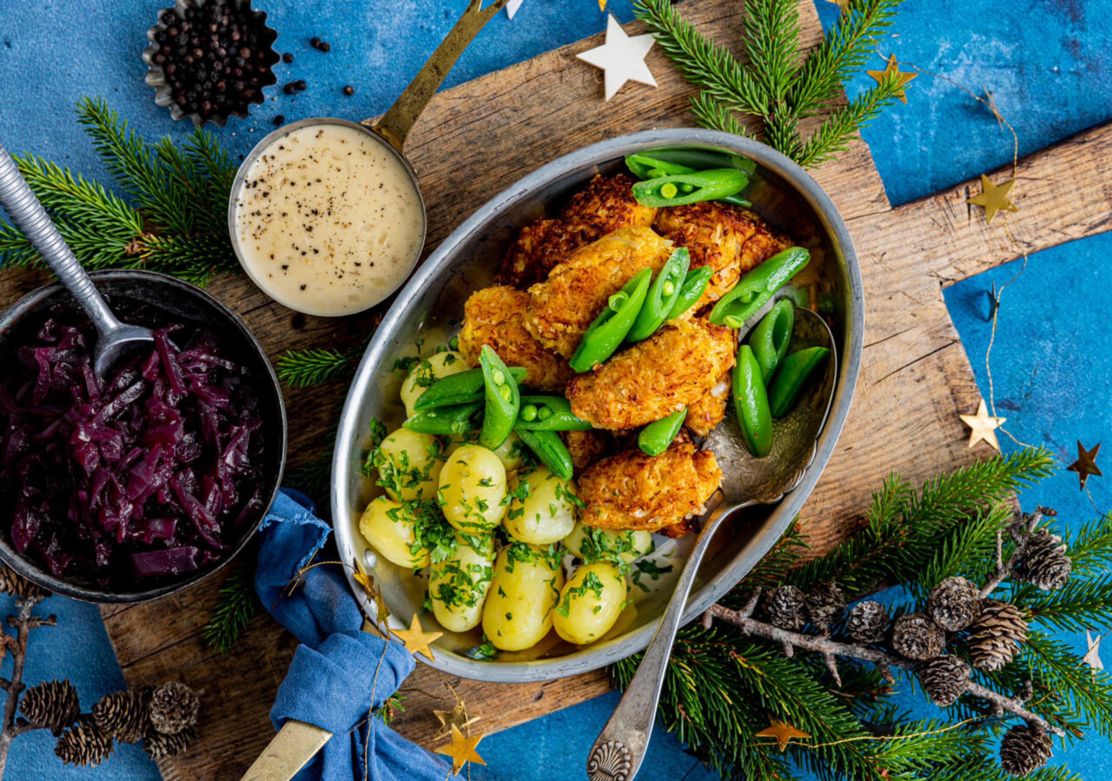 Vegisterkaker til vegetarisk jul