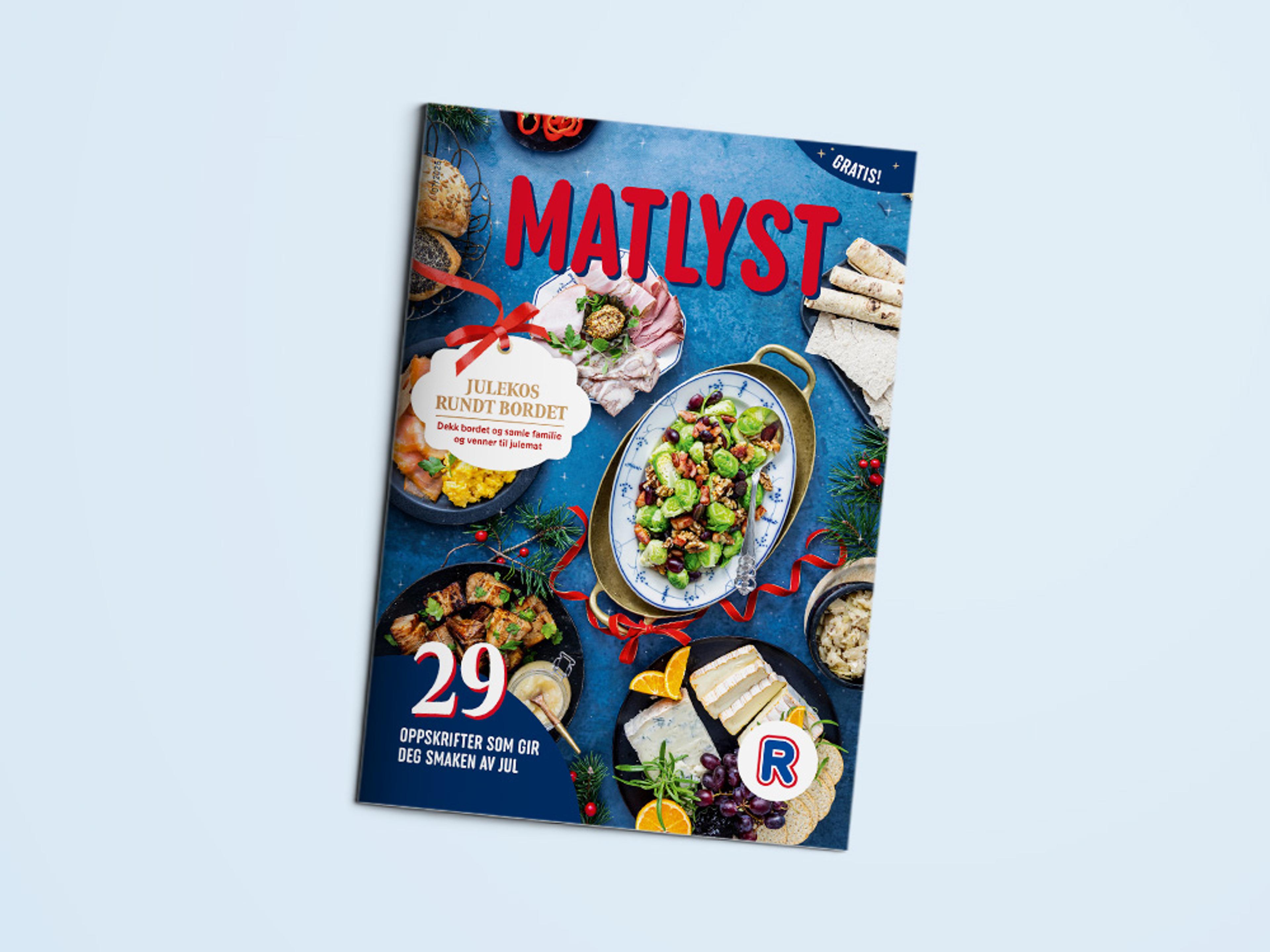 Matlyst 29 - oppskrifter som gir deg smaken av jul