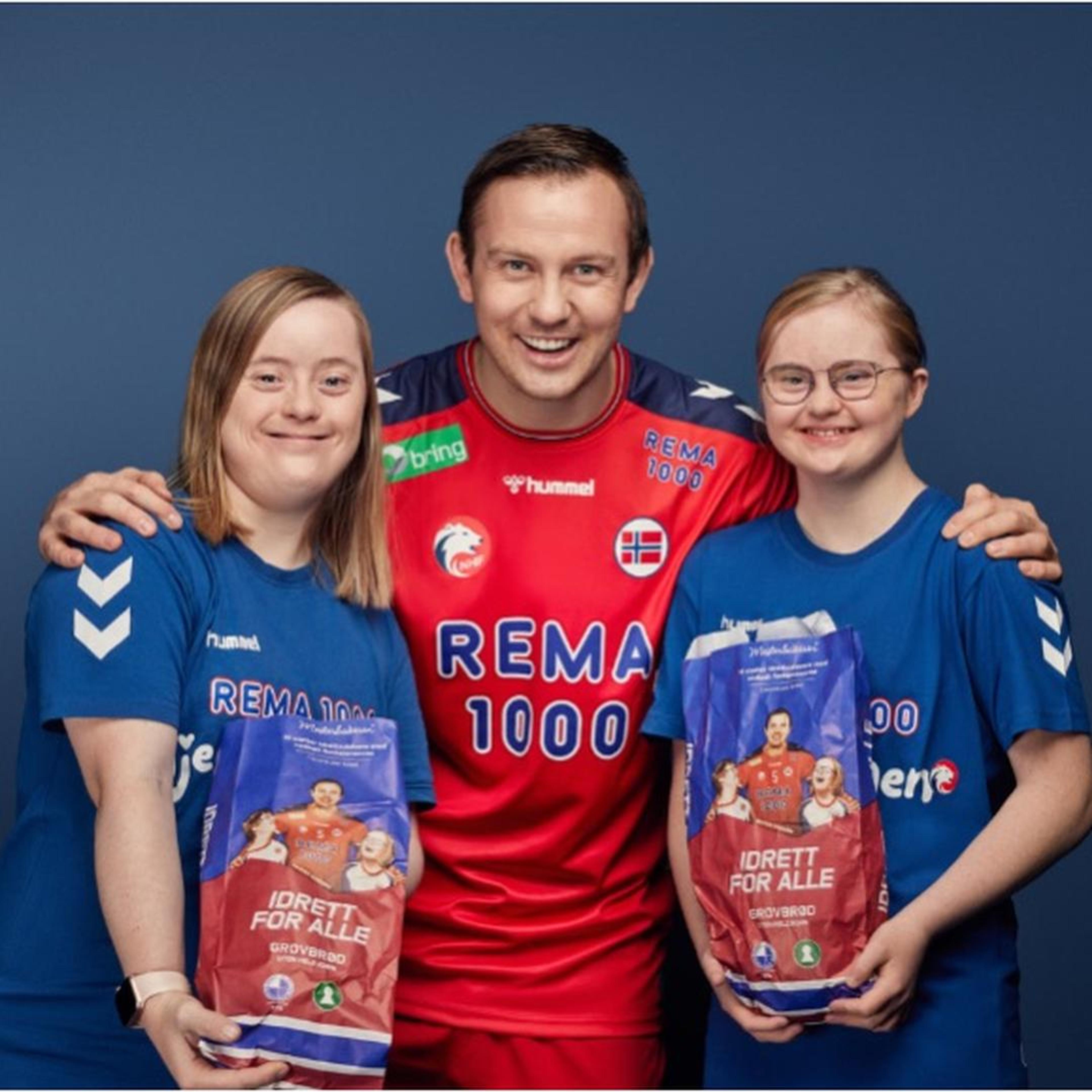 Sander sagosen og to jenter fra hjerteligaen