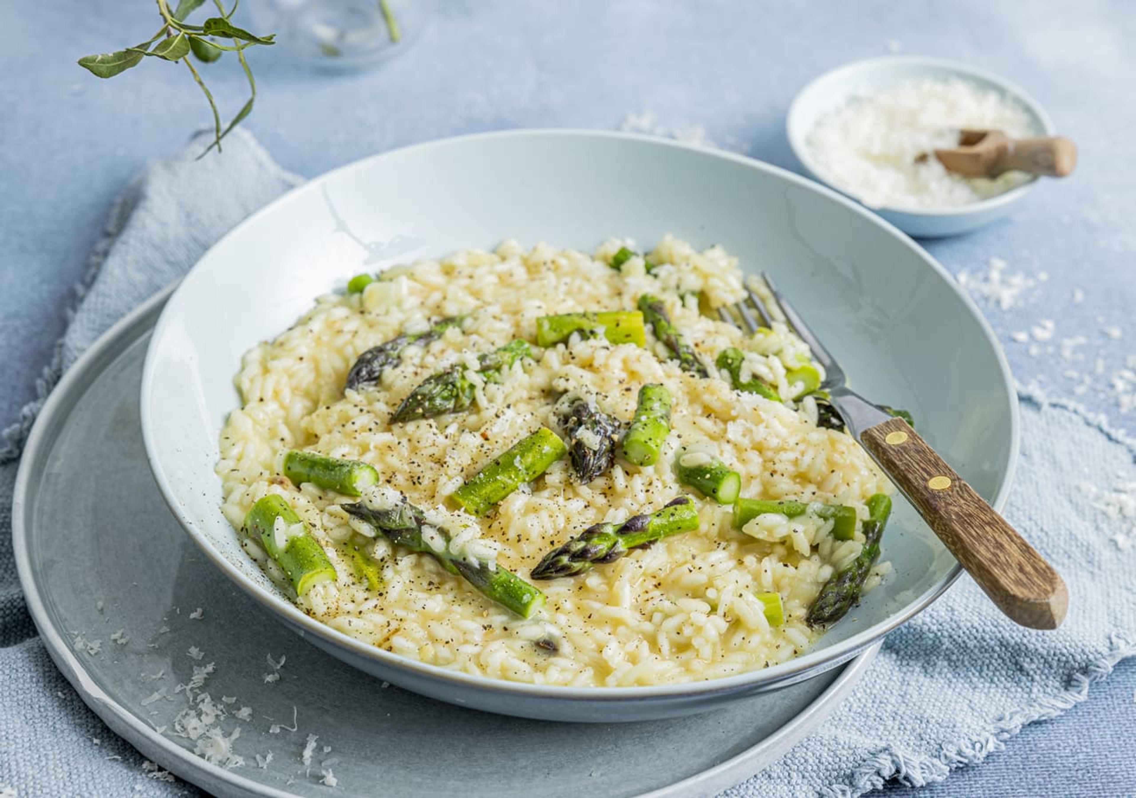 Risotto med asparges