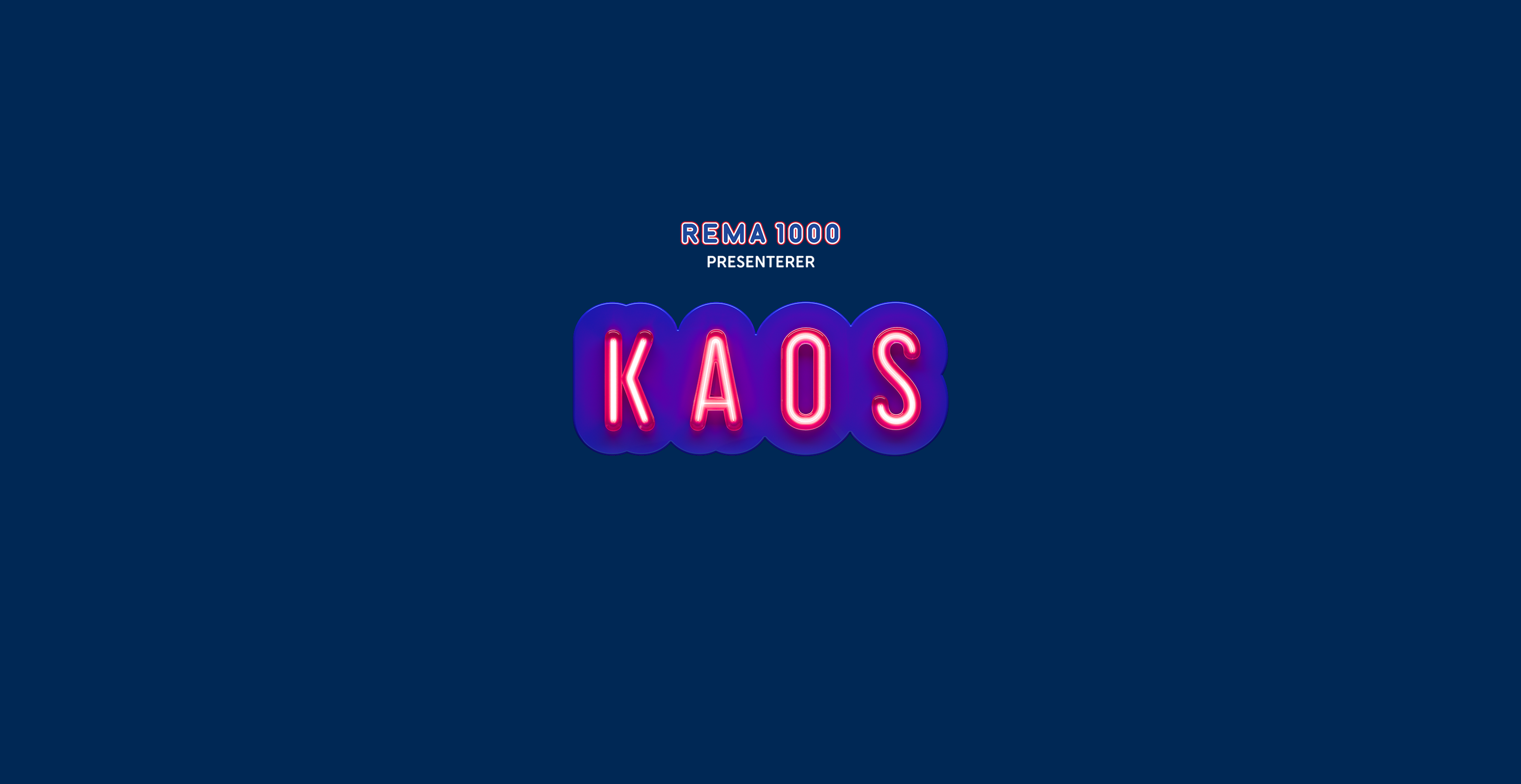 REMA 1000 presenterer "Kaos".