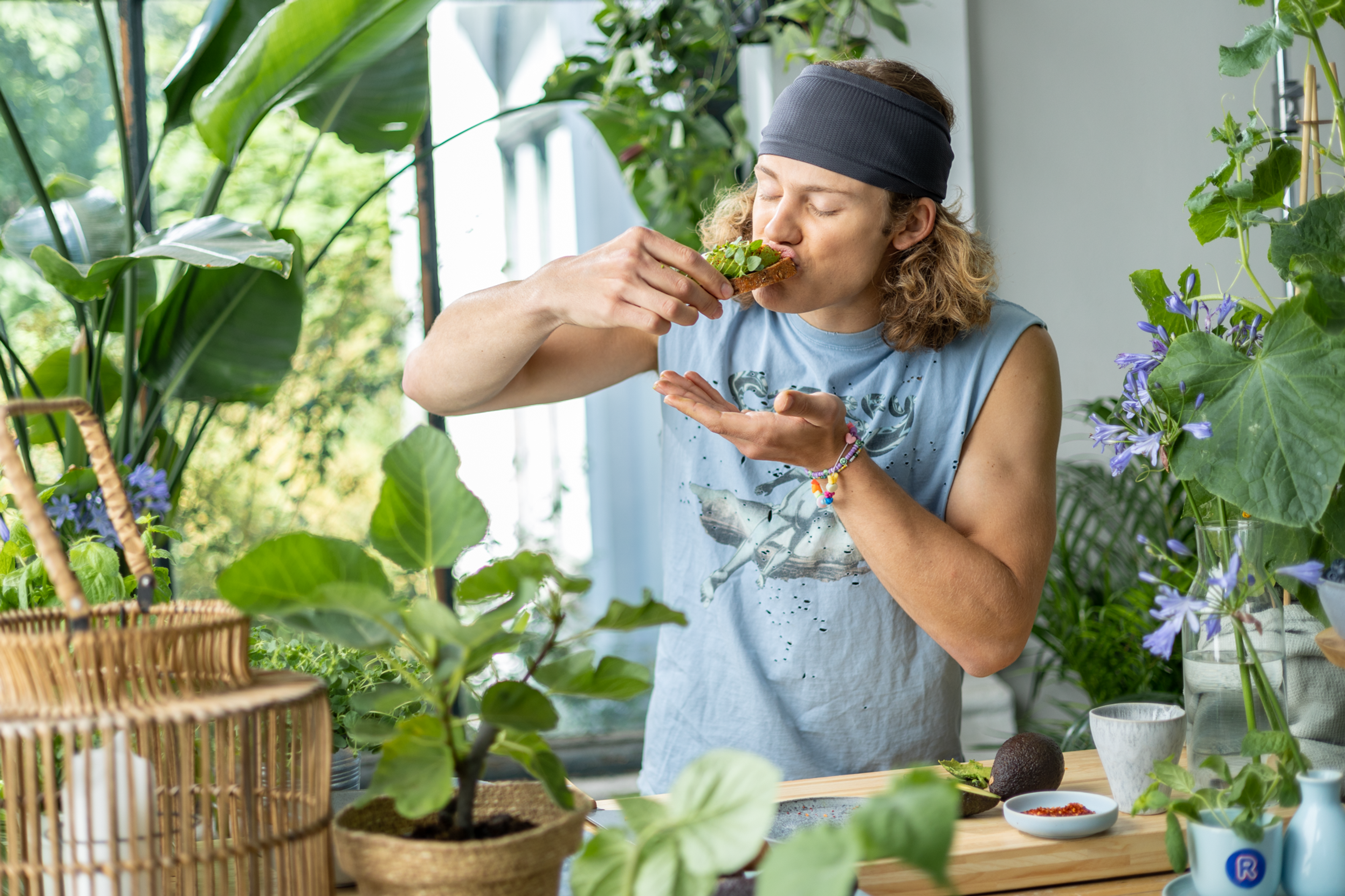 lucas braathen spiser en avokado toast han har laget selv