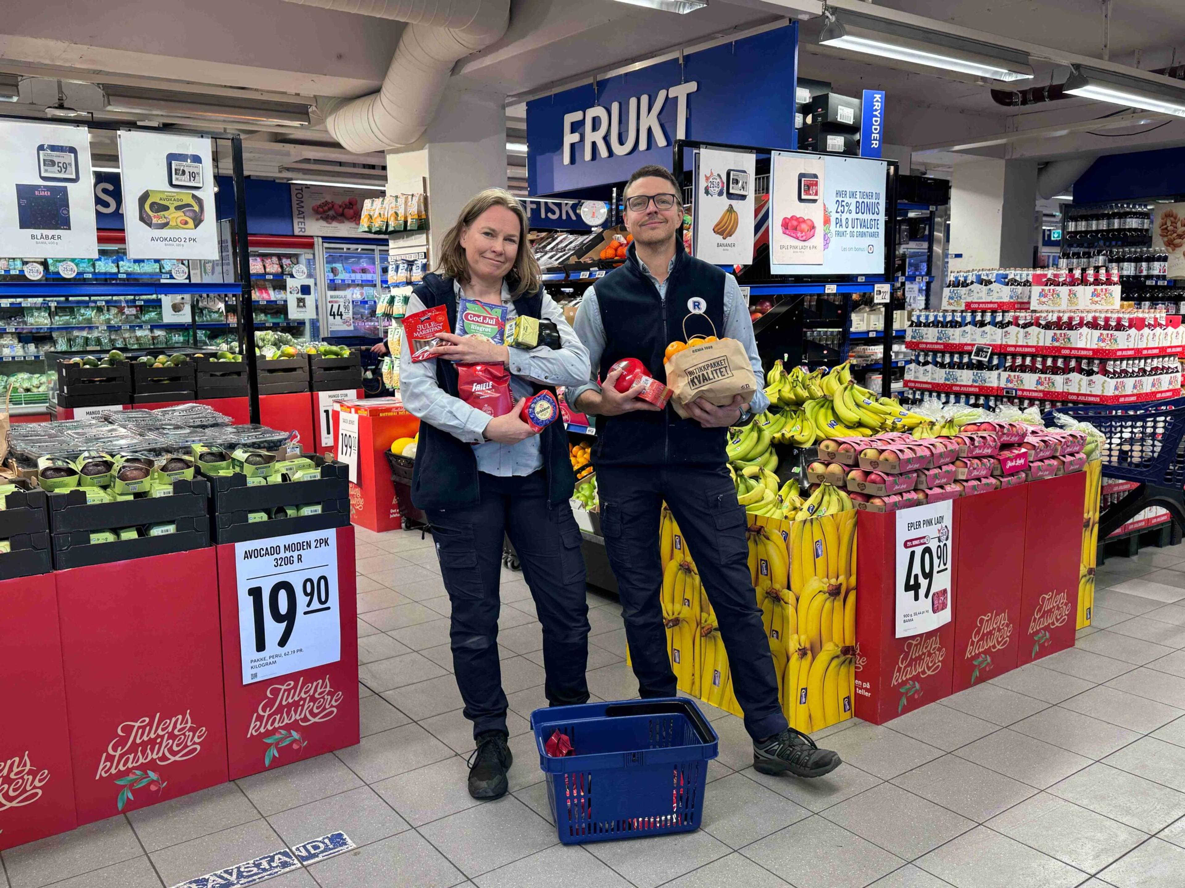 Senker pris på julekurven