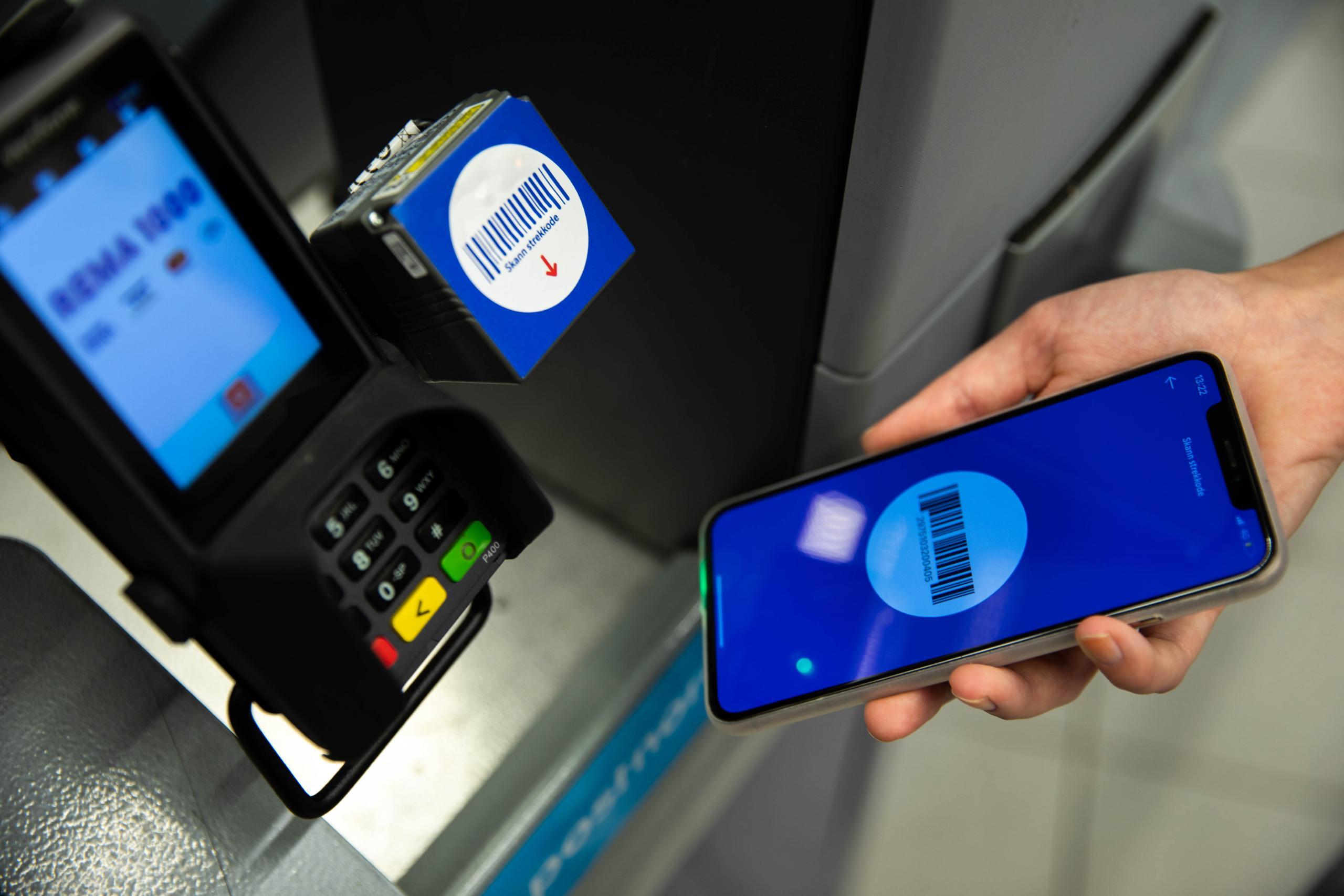 scanning av strekk-kode i rema-appen