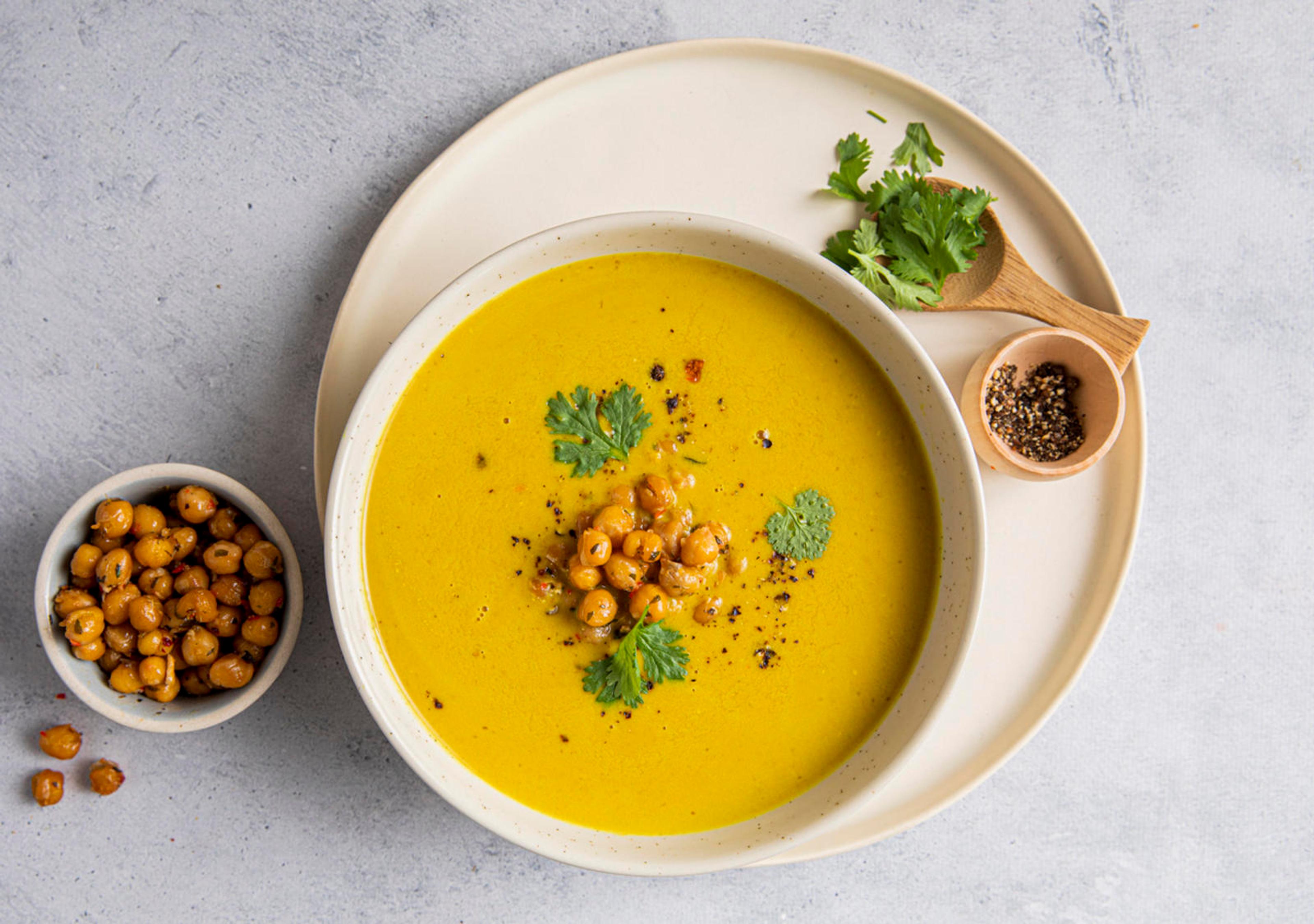 Linsesuppe med kikerter