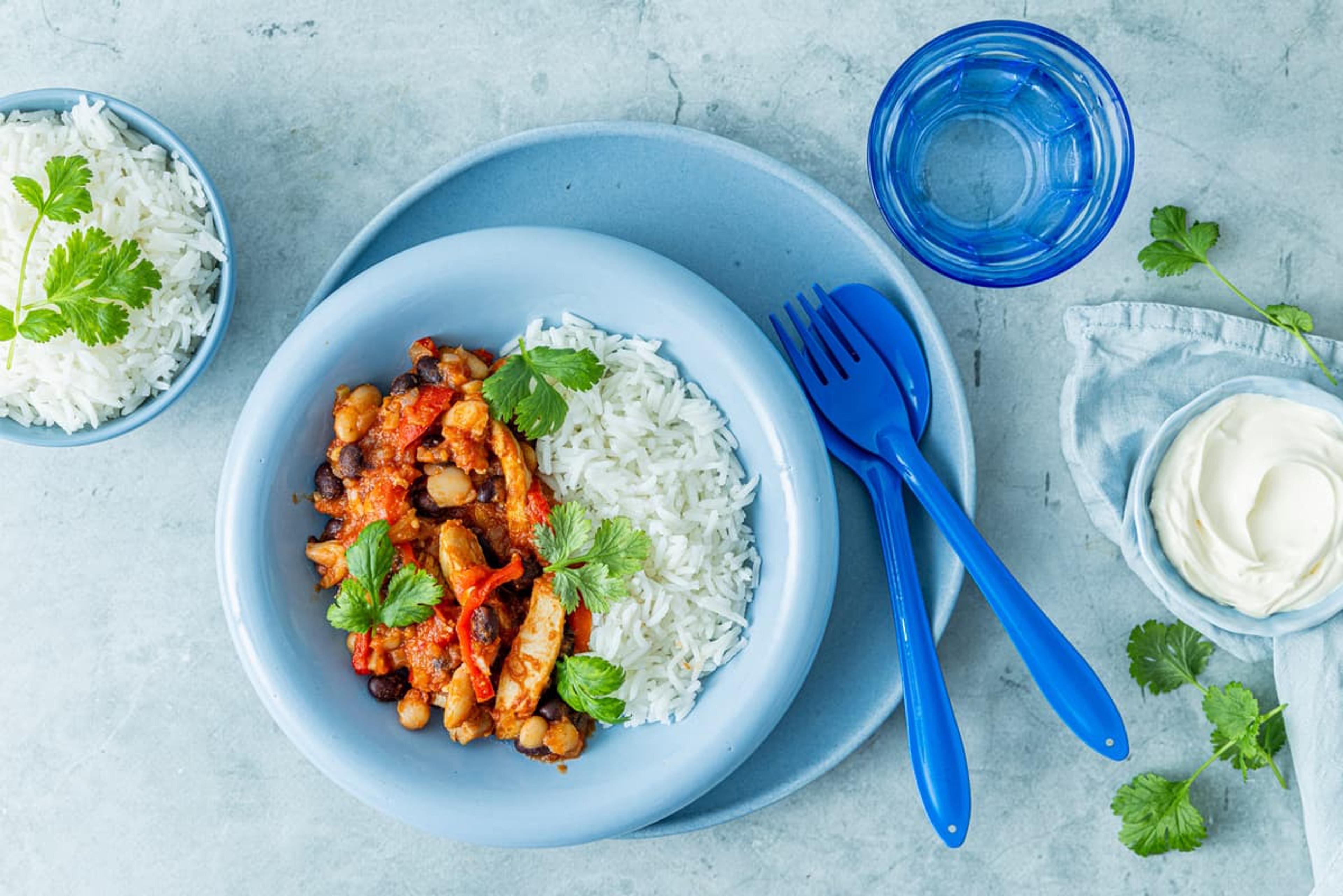 Chili con pollo