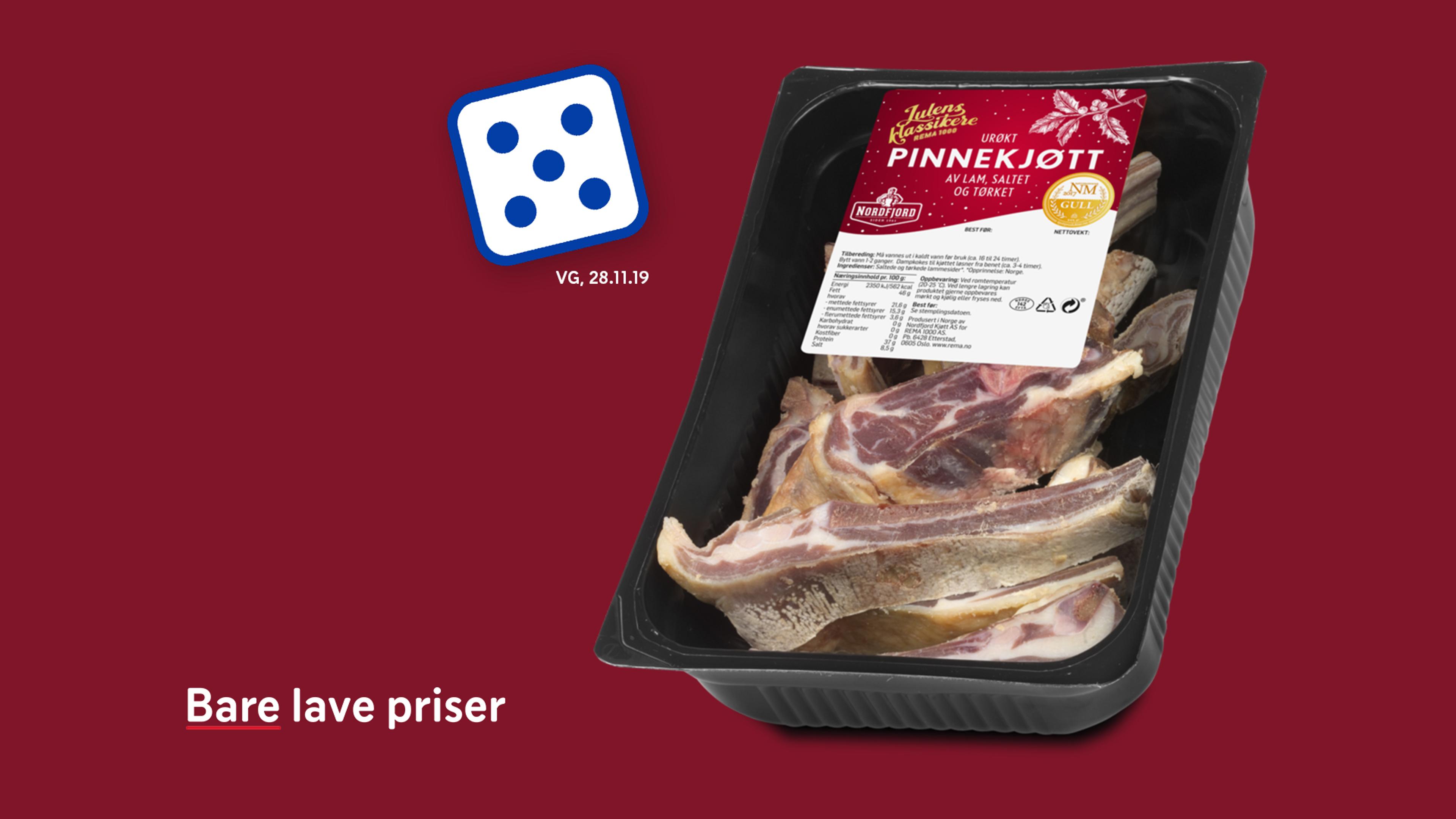Pinnekjøtt fra Nordfjord