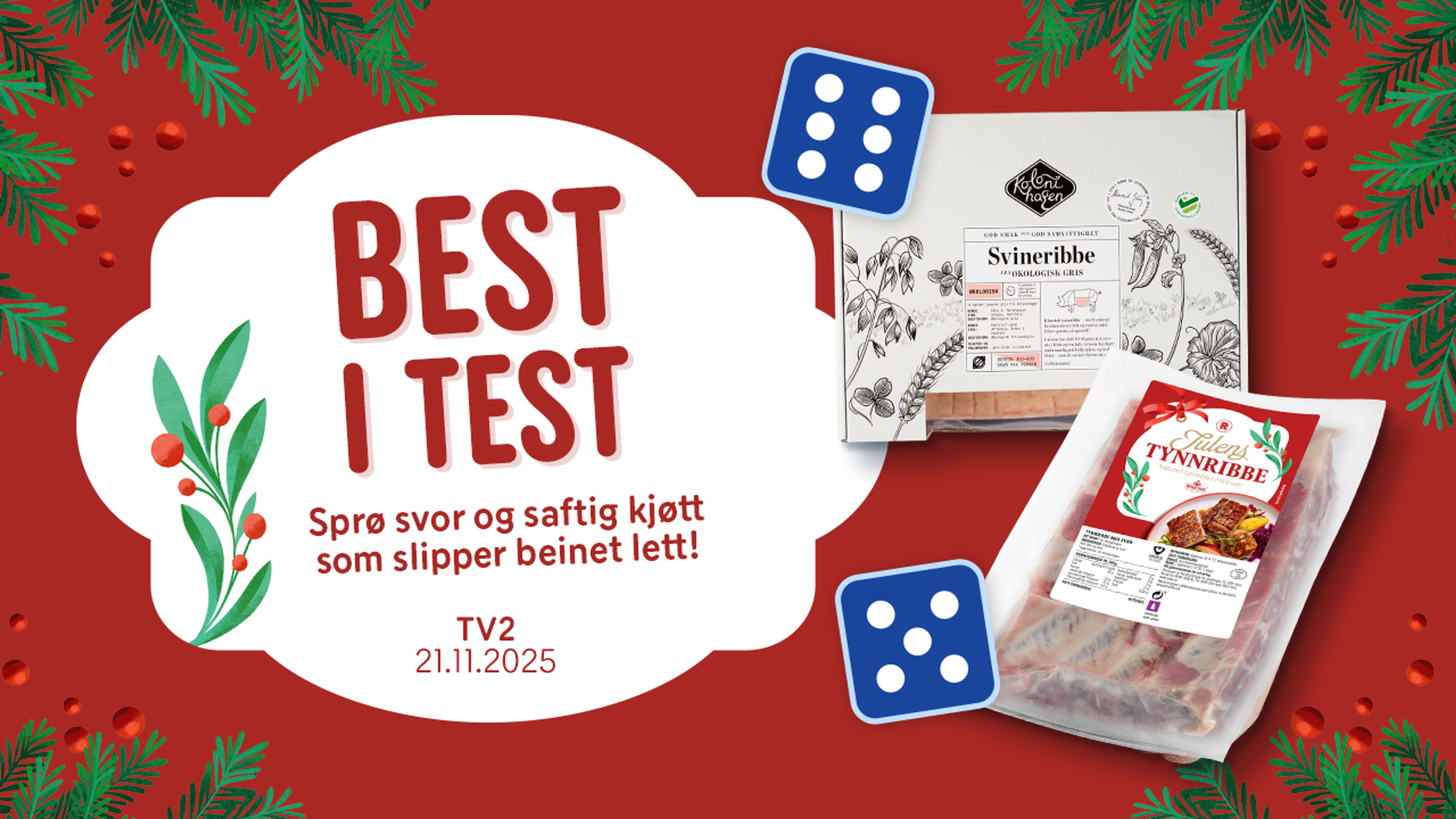 Smakstest ribbe - best i test 2025
