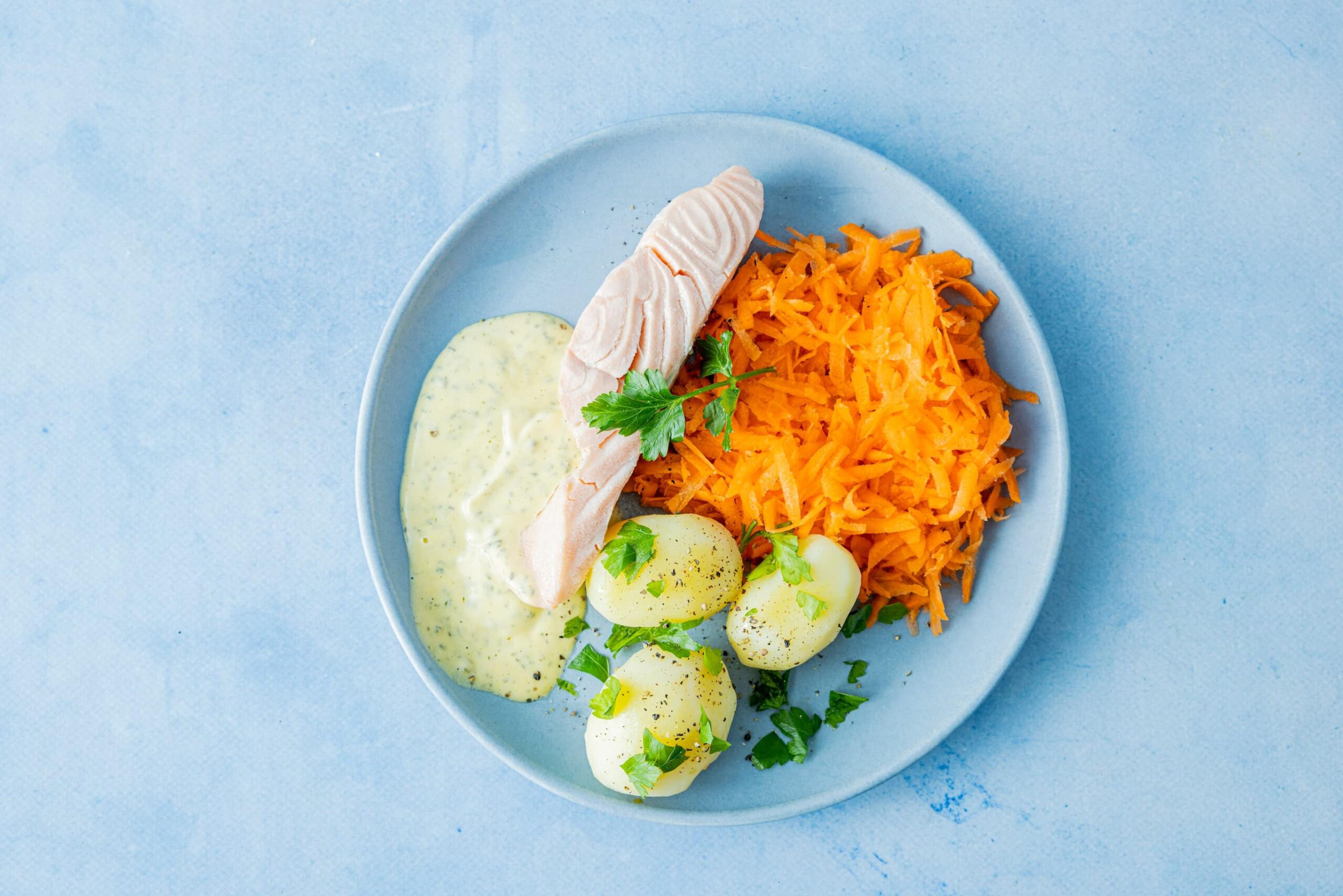 Laks med sandefjordsmør