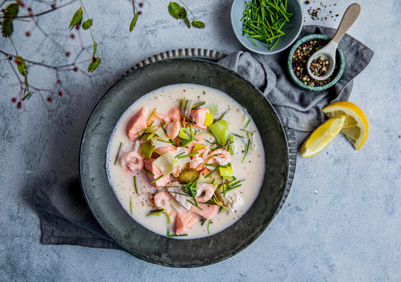 Enkel fiskesuppe