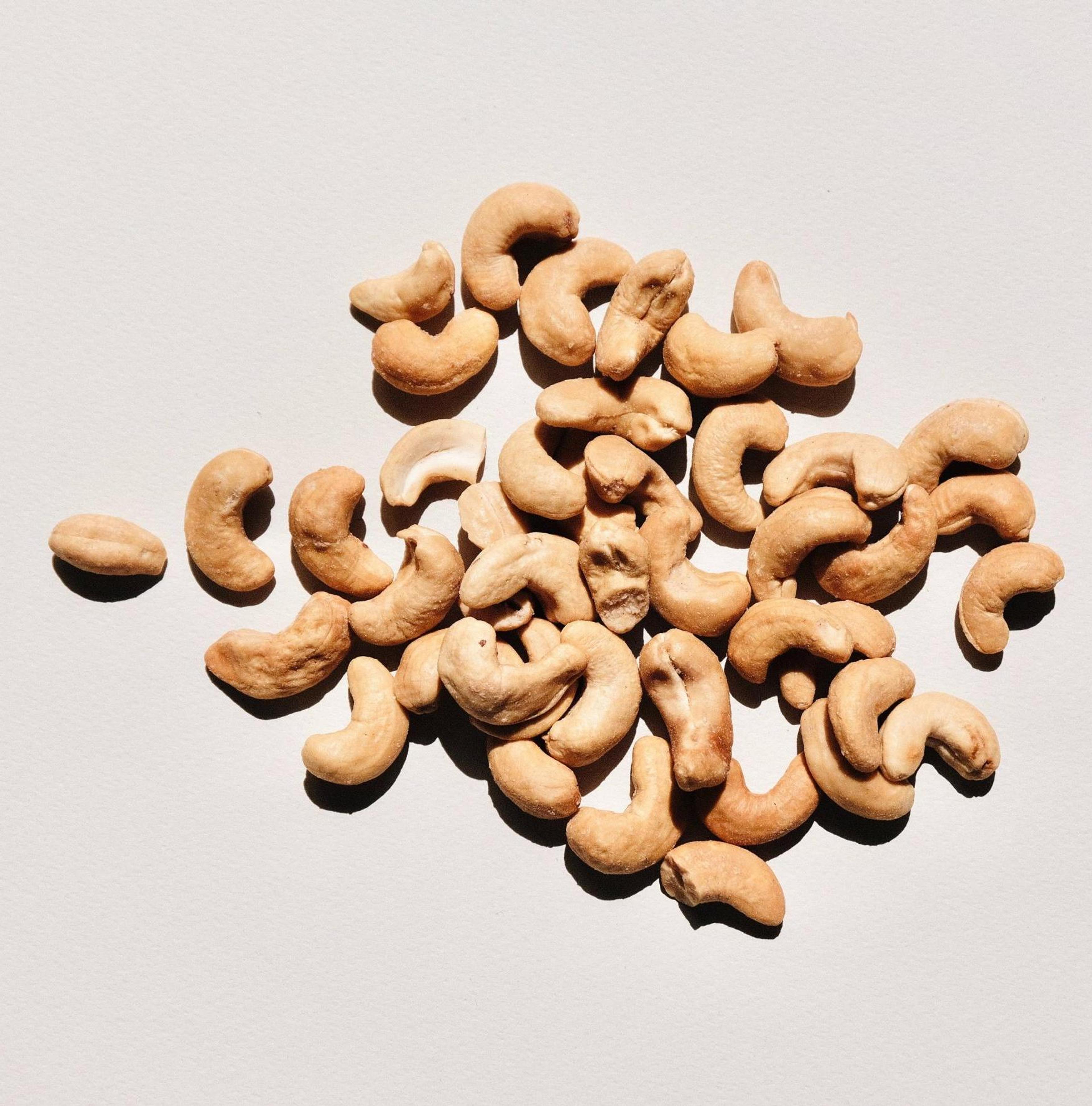 Bilder av cashew nøtter