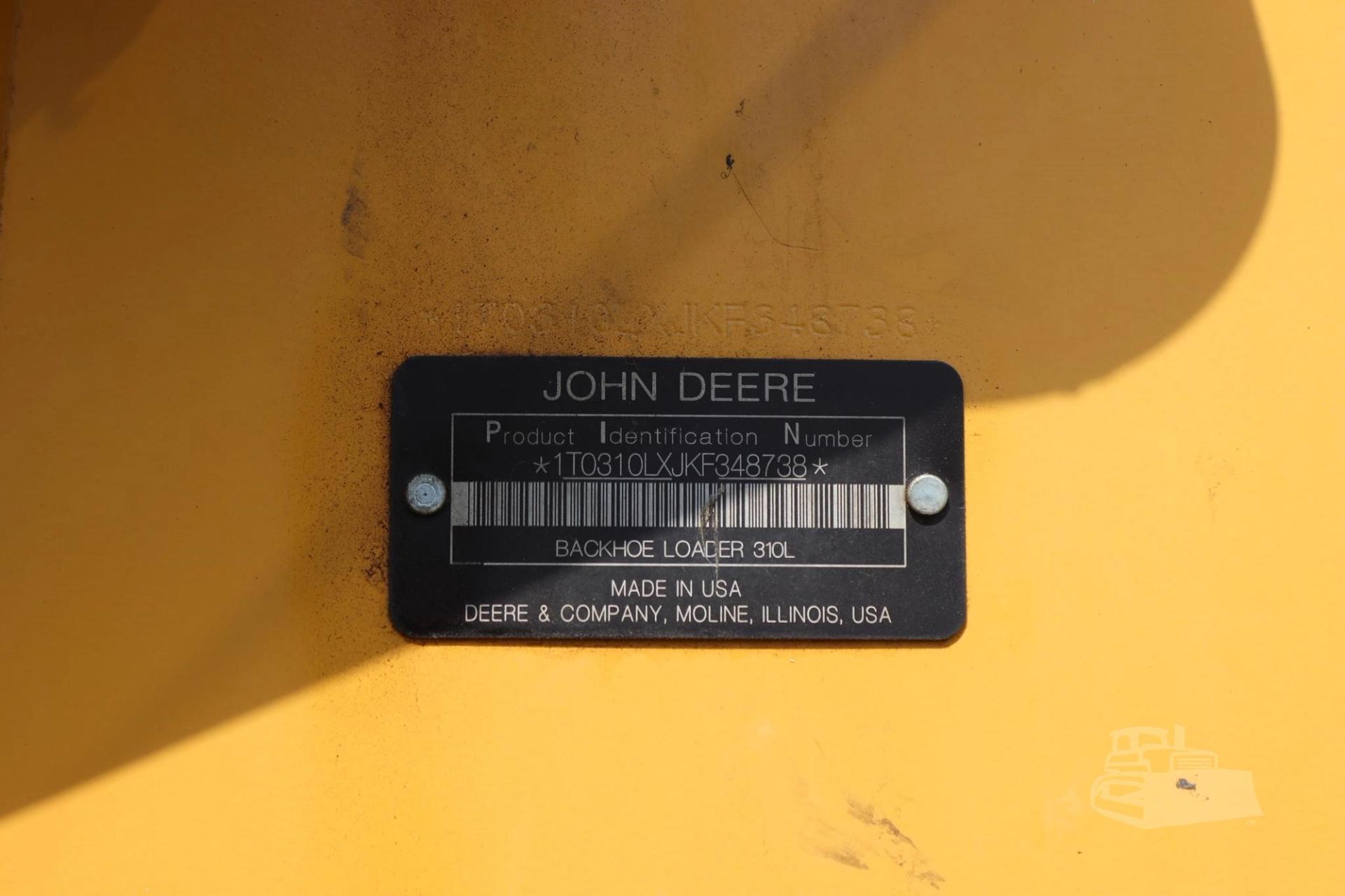 2019 DEERE 310L for sale in Lindale, Texas — photo 34