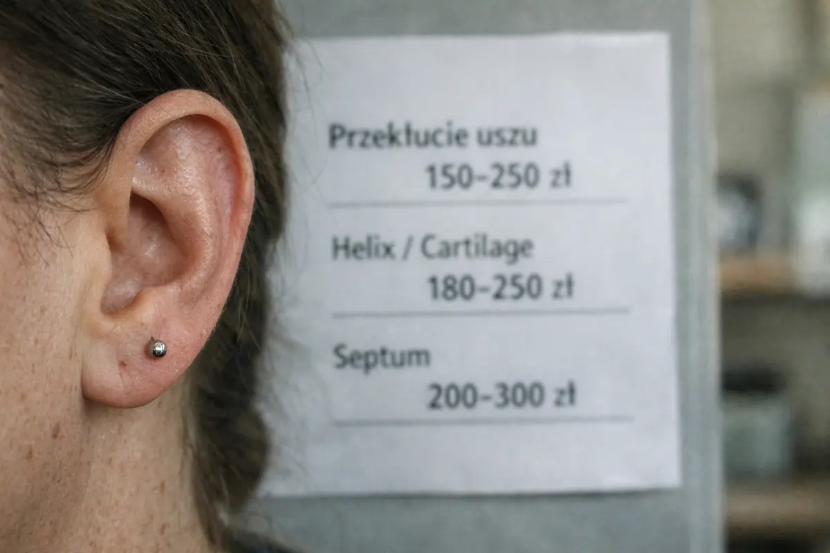 Ile Kosztuje Przekłucie Uszu w Warszawie? – Kompletny Cennik 2026