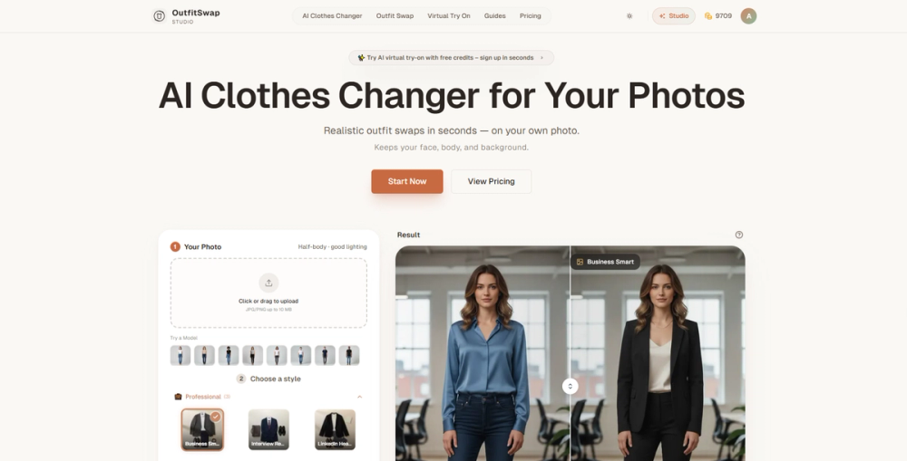 image of OutfitSwap Studio