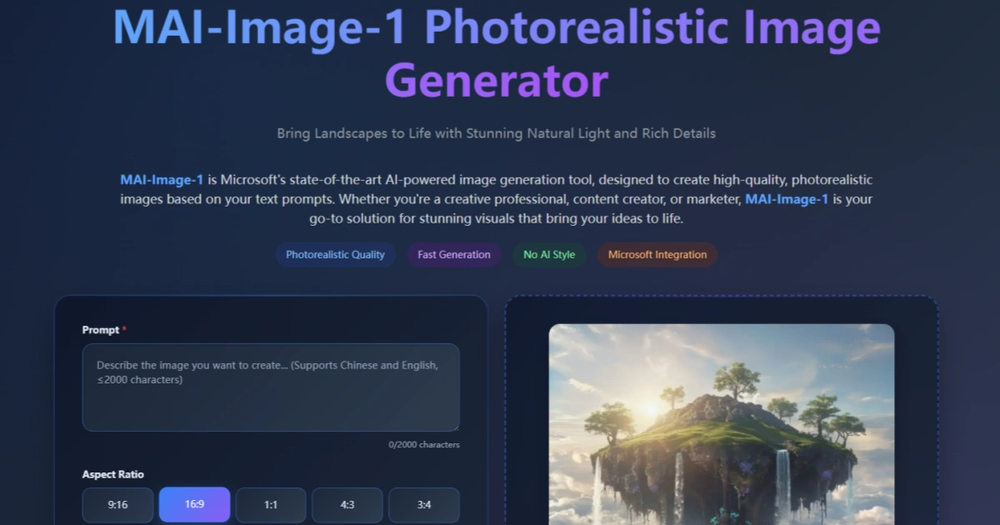 image of MAI-Image-1 image of MAI-Image-1